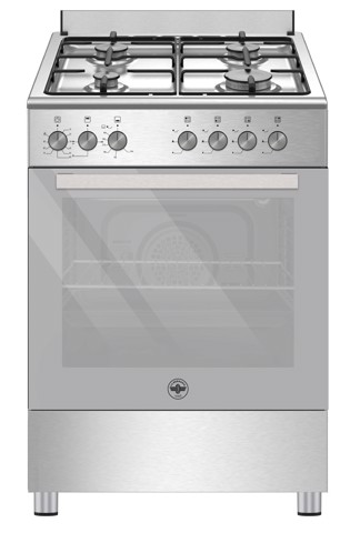 Bertazzoni La Germania SE664GX24 cucina Elettrico/Gas Gas Acciaio inox