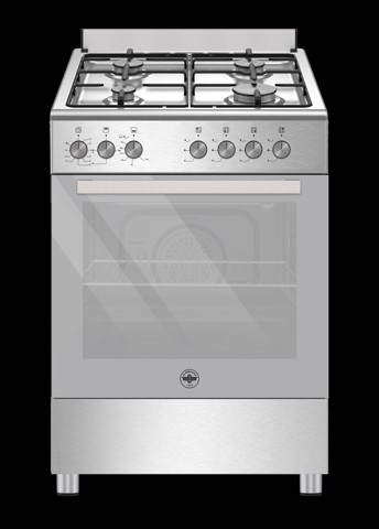 Bertazzoni La Germania SE664GX24 cucina Elettrico/Gas Gas Acciaio inox
