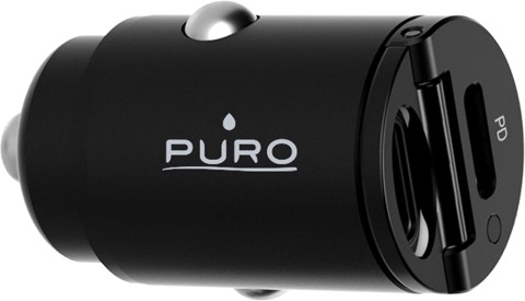 Puro PUROCAC30WUSBCCBK Caricabatterie per dispositivi mobili Nero Auto