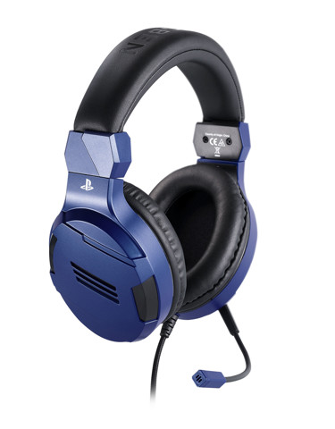 Bigben Interactive PS4OFHEADSETV3G Cuffia Padiglione auricolare Connettore 3.5 mm Blu