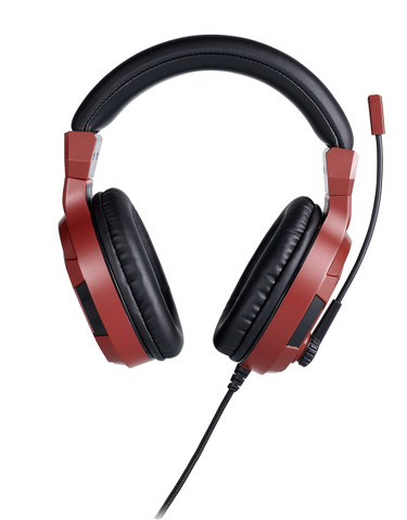 Bigben Interactive PS4OFHEADSETV3R cuffia e auricolare Padiglione auricolare Connettore 3.5 mm Rosso