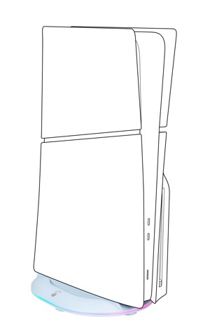 Bigben Interactive PS5SVERTSTAND parte e accessorio per console da gioco Stand