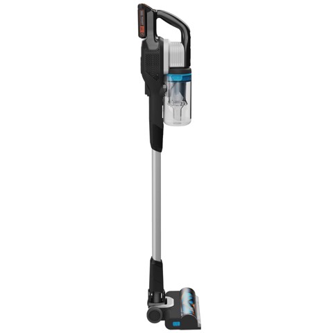 Black & Decker BHFEB520D1 aspirapolvere senza filo Nero, Trasparente, Bianco Senza sacchetto