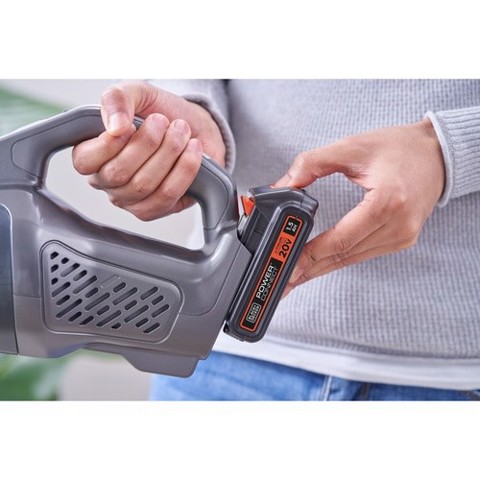 Black & Decker Dustbuster aspirapolvere senza filo Nero, Grigio, Arancione Senza sacchetto