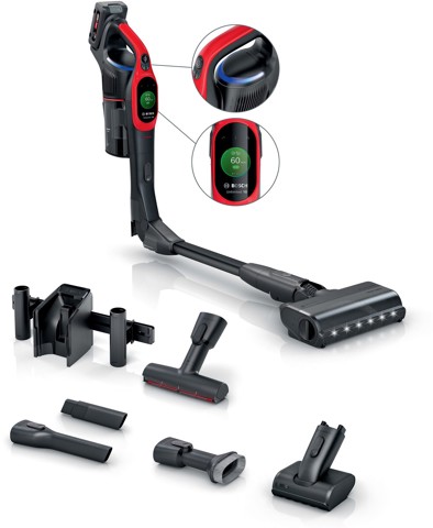 Bosch BCS1041PET Scopa elettrica, Unlimited 10 ProAnimal, Rosso