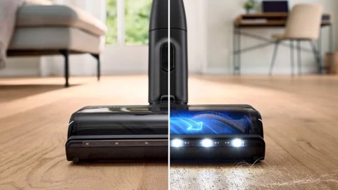 Bosch BCS931WBA Aspirapolvere ricaricabile, Unlimited 9, Bianco