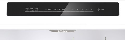 Bosch KGN492LCF Serie 4 Frigorifero Combinato da libera installazione 203 x 70 cm Metal look Classe C