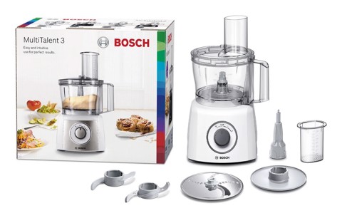 Bosch MCM3100W Food processor MultiTalent 3 800 W Bianco