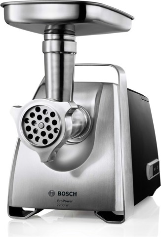 Bosch MFW68660 Tritacarne ProPower 2200 W Nero, Inox spazzolato
