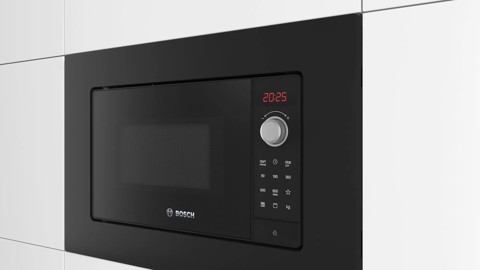 Bosch Serie 2 BEL623MB3 forno a microonde Da incasso Microonde combinato 20 L 800 W Nero
