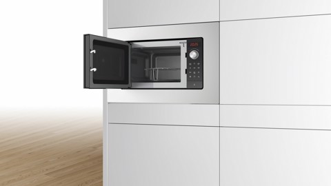 Bosch Serie 2 BEL623MS3 Microonde da incasso con grill 38cm Acciaio inox