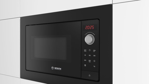 Bosch Serie 2 BFL623MB3 Microonde da incasso Nero