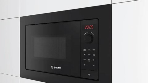 Bosch Serie 2 BFL623MB4 Microonde da incasso 38cm Nero