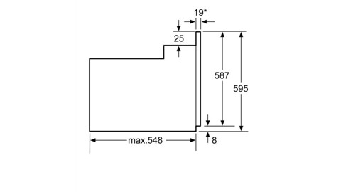 Bosch Serie 2 HBF011BR0 Forno da incasso 60 x 60 cm Acciaio Classe A