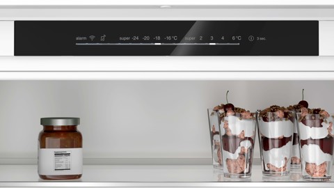 Bosch Serie 2 KBN965SE0 frigorifero con congelatore Da incasso larghezza 70 cm, 383 L E Bianco