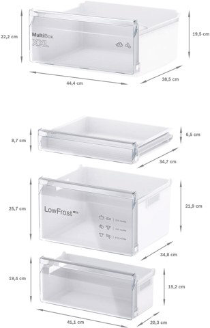 Bosch Serie 2 KIV865SE0 Frigorifero Combinato da incasso 177,2 x 54,1 cm Classe E