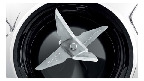 Bosch Serie 2 MMB2111M frullatore 0,6 L Frullatore per sportivi 450 W Nero, Acciaio inossidabile