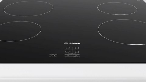 Bosch Serie 2 PUG611AA5E piano cottura Nero Da incasso 60 cm Piano cottura a induzione 4 Fornello(i)