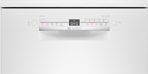 Bosch Serie 2 SMS2ITW33E Lavastoviglie da libera installazione 60 cm Bianco Classe E