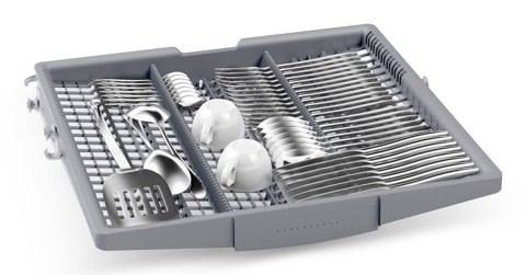 Bosch Serie 2 SMV25EX02E Lavastoviglie da incasso a scomparsa totale 60 cm Classe E