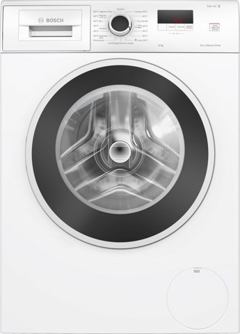Bosch Serie 2 WGE03200IT Lavatrice a carica frontale 8kg 1200g/min Bianco Classe A