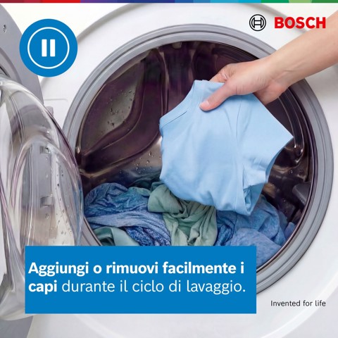 Bosch Serie 2 WGE03200IT Lavatrice a carica frontale 8kg 1200g/min Bianco Classe A
