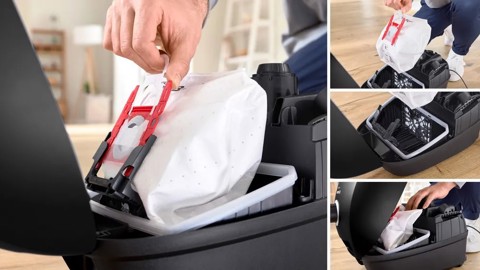 Bosch Serie 4 , Aspirapolvere con sacco, Nero BGB41BA1