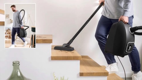 Bosch Serie 4 , Aspirapolvere con sacco, Nero BGB41BA1