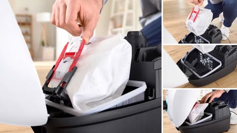 Bosch Serie 4 Aspirapolvere con sacco ProHygienic Bianco BGB41HYG1H