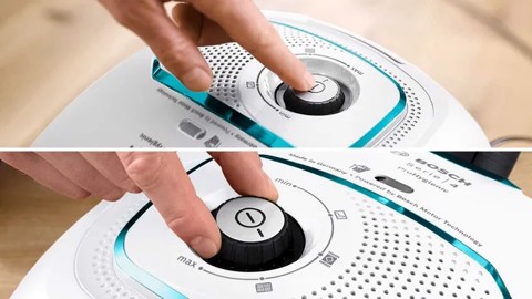 Bosch Serie 4 Aspirapolvere con sacco ProHygienic Bianco BGB41HYG1H