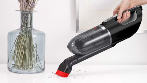 Bosch Serie 4 BBH3ZOO28 scopa elettrica Aspirapolvere a bastone Batteria Secco Senza sacchetto 0,4 L Nero, Rosso 2,15 Ah