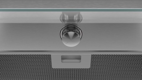 Bosch Serie 4 DBB66AF50 cappa aspirante Integrato Acciaio inox 620 m³/h