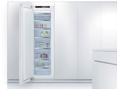 Bosch Serie 4 GIN81VEE0 Congelatore Verticale da incasso 177,2 x 55,8 cm Classe E