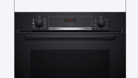 Bosch Serie 4 HQA534BB3 Forno con vapore Nero Classe A+
