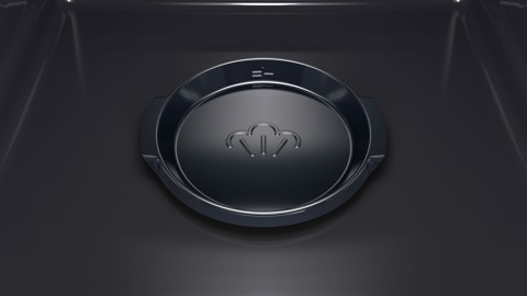 Bosch Serie 4 HQA534BB3 Forno con vapore Nero Classe A+