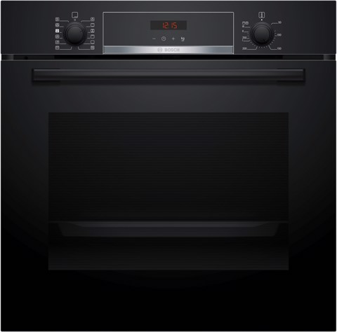 Bosch Serie 4 HQA574BB3 Forno con vapore Pirolitico Nero Classe A+