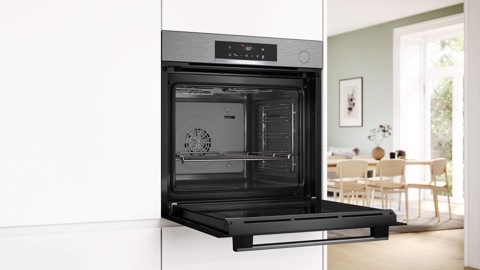 Bosch Serie 4 HRG532BS3 Forno con impulsi di vapore Air Fry Acciao inox Classe A+