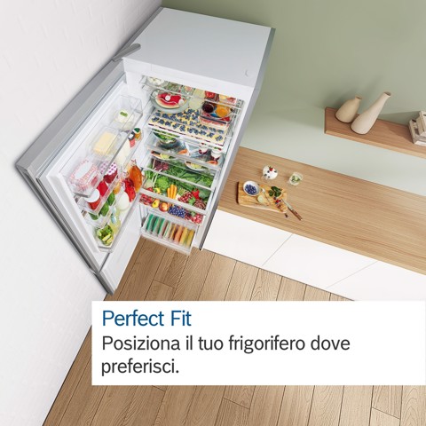 Bosch Serie 4 KGN392LBF frigorifero con congelatore Libera installazione 363 L Acciaio inox