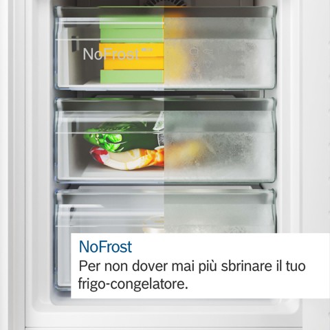Bosch Serie 4 KGN392LCF frigorifero con congelatore Libera installazione 363 L C Acciaio inossidabile