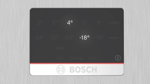 Bosch Serie 4 KGN397LDF Frigorifero Combinato da libera installazione 203 X 60 cm Metal look Classe D