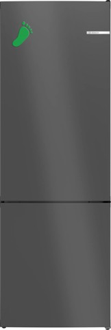 Bosch Serie 4 KGN49OCAF Frigorifero Combinato da libera installazione 203 x 70 cm Acciaio antracite Classe A