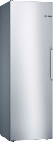 Bosch Serie 4 KSV36VLEP frigorifero Libera installazione 346 L E Acciaio inossidabile