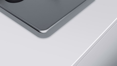 Bosch Serie 4 PGP6B5B90 piano cottura Acciaio inossidabile Da incasso 60 cm Gas 4 Fornello(i)