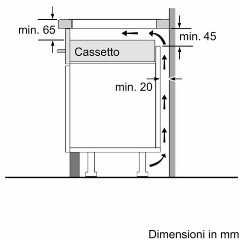 Bosch Serie 4 PVS61RBB5E Piano cottura a induzione 60 cm CombInduction Nero