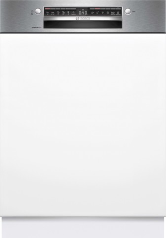 Bosch Serie 4 SMI4ECS28E Lavastoviglie da incasso con frontalino 60 cm Acciaio Classe A