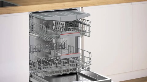 Bosch Serie 4 SMP4ECW72S Lavastoviglie da incasso sottopiano 14 coperti Bianco Classe A