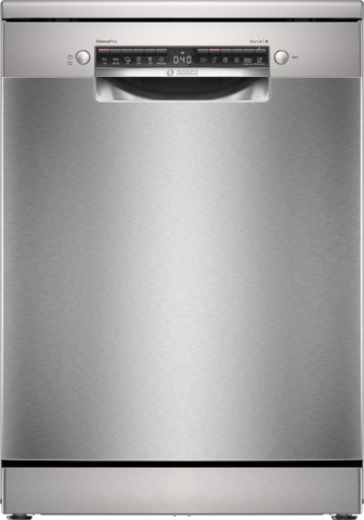 Bosch Serie 4 SMS4EMI06E Lavastoviglie da libera installazione 14 coperti Acciaio spazzolato anti-impronta Classe B
