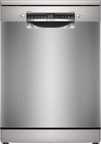 Bosch Serie 4 SMS4EVI08E Lavastoviglie da libera installazione 14 coperti Acciaio spazzolato anti-impronta Classe B