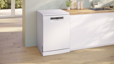Bosch Serie 4 SMS4EVW08E Lavastoviglie da libera installazione 14 coperti Bianco Classe B