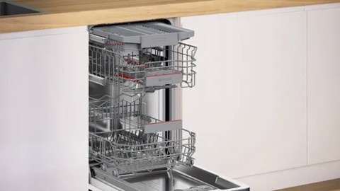 Bosch Serie 4 SPV4EMX17E lavastoviglie A scomparsa totale 10 coperti